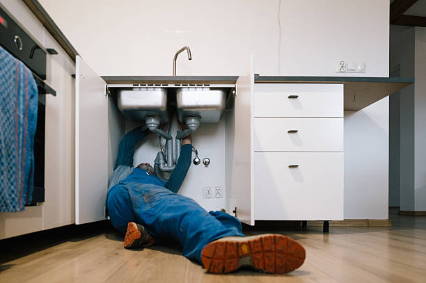 Professional Drain Cleaning technician working in Valley City, OH